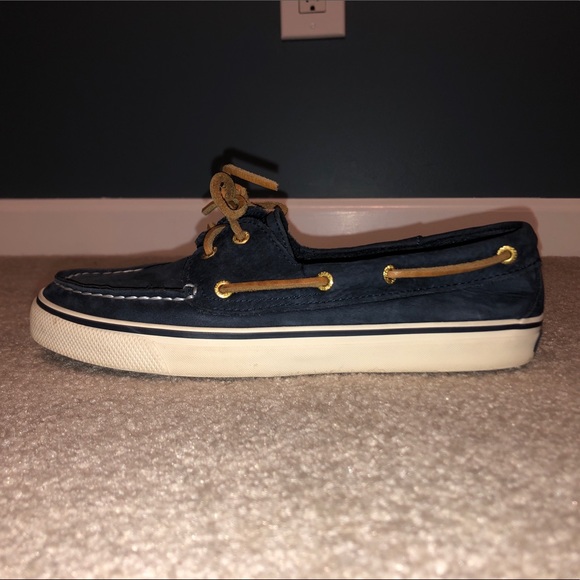 Sperry Topsiders Navy Blue - Picture 3 of 3